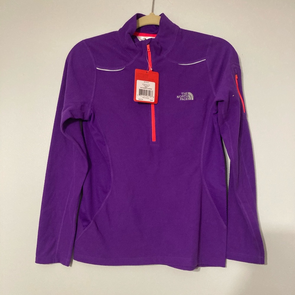 The North Face Women TKA 80 1/4 Zip Performance S